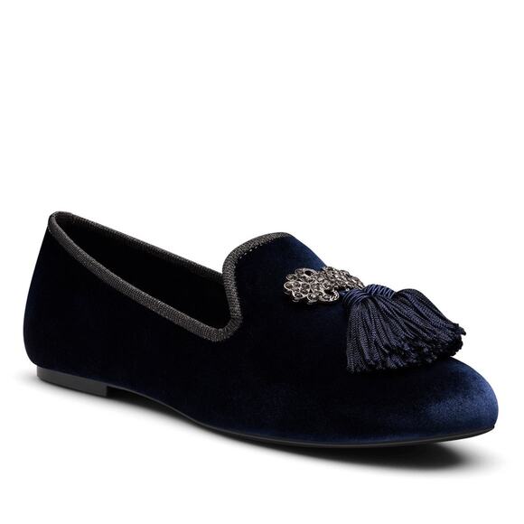 NEW Birdies The Starling in New Midnight Velvet Jewel Size 7